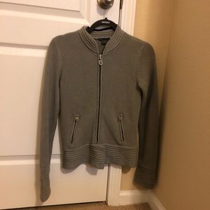 Armani Exchange full zip up sweater
